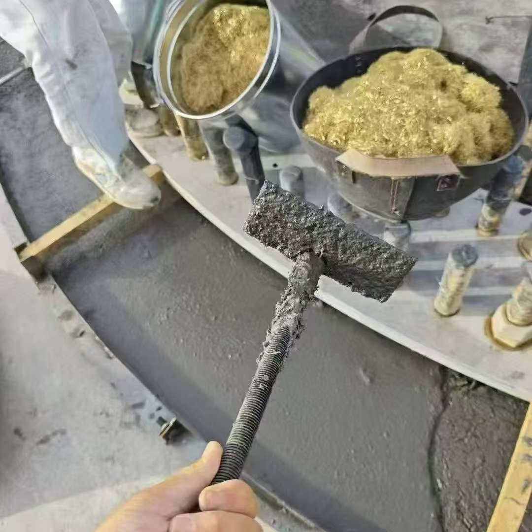 涪城C120钢纤维高强无收灌浆料 轧机压缩机汽轮机发电机锻压设备底座灌浆材料